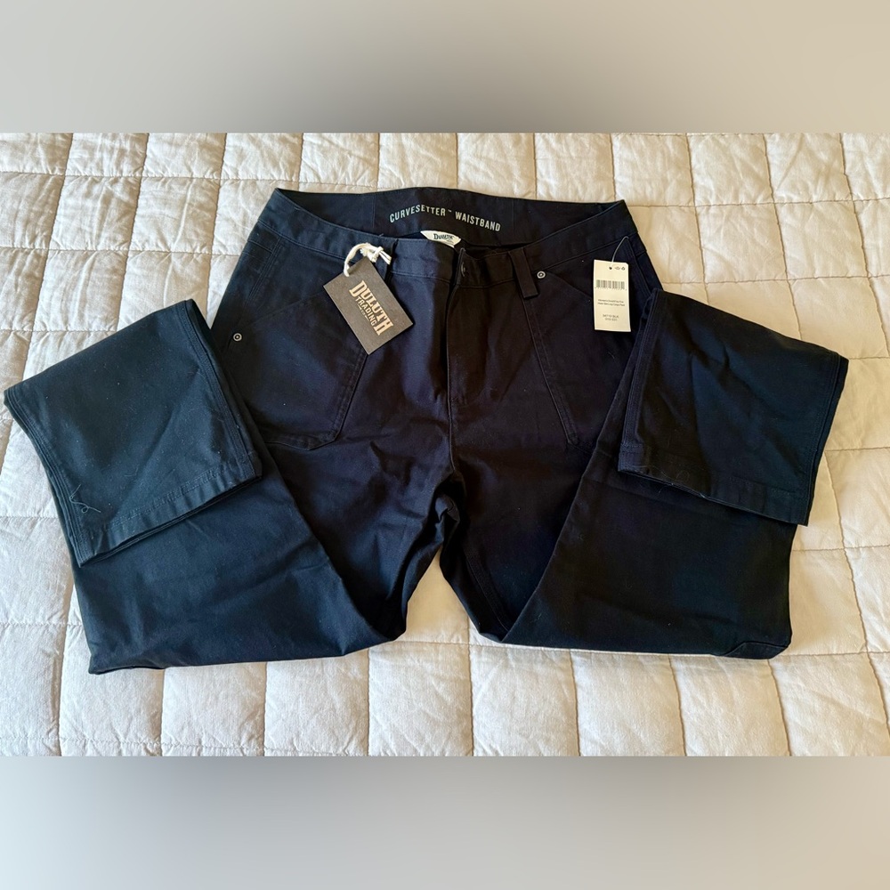 Duluth Trading Co Duluthflex Women’s Fire hose Slim Leg Cargo Pants NWT